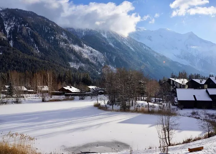 Modern 2br 5* Pool Gym Garage Mont-blanc View Шамоні