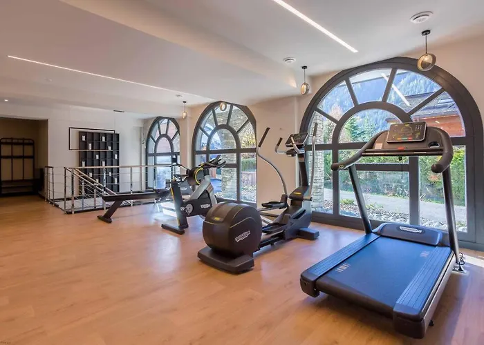 Appartamento Modern 2br 5* Pool Gym Garage Mont-blanc View