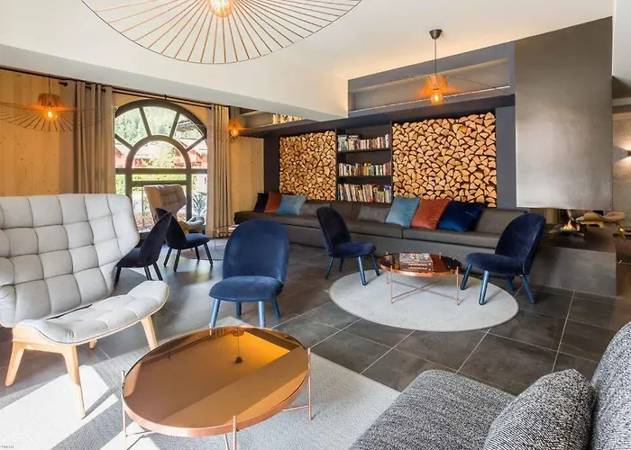 Modern 2br 5* Pool Gym Garage Mont-blanc View Appartement