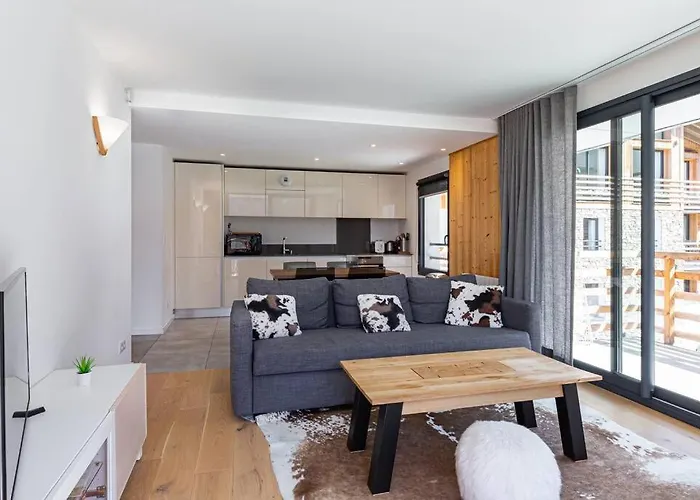 Modern 2br 5* Pool Gym Garage Mont-blanc View * Chamonix