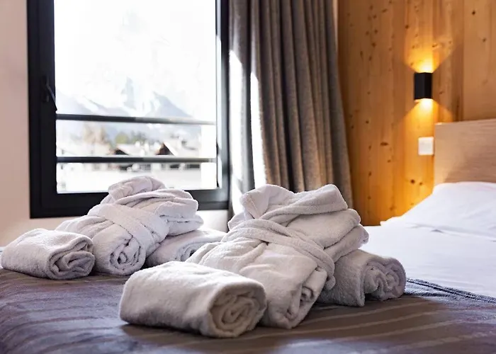 Appartement Modern 2br 5* Pool Gym Garage Mont-blanc View Chamonix